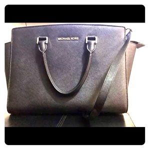 Michael Kors large satchel bag used